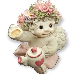 Dreamsicles "High Tea" DC021 Figurine Angel Vintage Collectible Signed